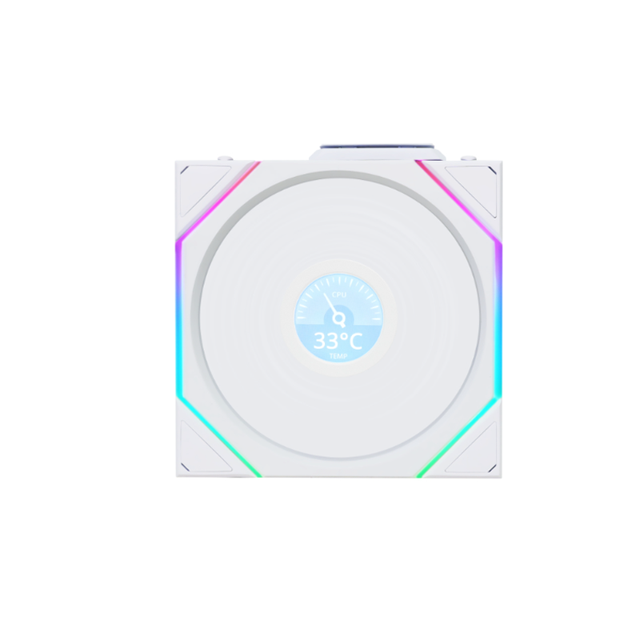 Wholesale Lian Li UNI FAN TL Wireless LCD 120mm Cooling Cooler RGB PC Case PWM RGB Fan for PC case LCD Fan