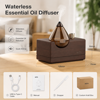 Diffuseur d'arômes portable sans eau, directement de l'usine, pour le sommeil, avec batterie rechargeable, diffuseur d'huiles essentielles par nébulisation