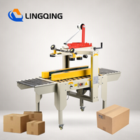 Scelleuse de cartons FXC-4030, machine à sceller les petites boîtes, scelleuse de colis pour entrepôt e-commerce, machine à banderoler les boîtes