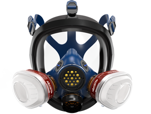 Masker <span class=keywords><strong>Gas</strong></span> pelindung nuklir Respirator wajah penuh kualitas VC - Product Image 2