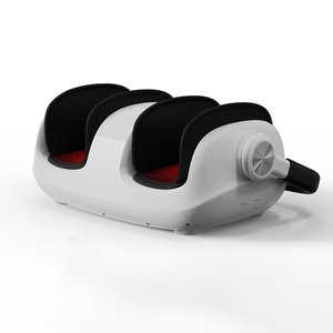 Shiatsu Fuß- und Beinmassagegerät mit Luftkompression/Kneten/Vibration/Wärmefunktion Fußmassagegerät für Durchblutung & Schmerzlinderung - Product Image 1