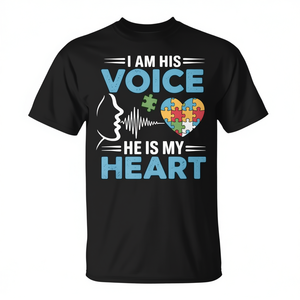 Camiseta de concienciación sobre el autismo, manga corta, unisex para adultos, cuello redondo, impresión digital, eventos de caminatas y carreras - Product Image 2