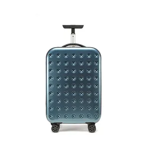 Folding Luggage Trolley With Rolling Wheels Factory Price New Design Foldable Suitcase Luggage