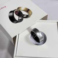 Nuevo Anillo Inteligente de Acero a Prueba de Agua con Tecnología de Vanguardia, Control por Aplicación, NFC y Reloj Despertador