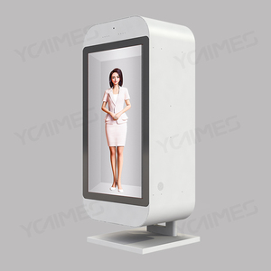 Boîte holographique 3D personnalisée Écran tactile LCD transparent Photomaton Kiosque IA Ascenseur Résolution 3840x2160 pour centre commercial Commerce de détail - Product Image 4