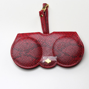 Amiqi תוספות בעלי החיים קריקטורה נשים נייד שמש עיניים משקפיים תיבת שפות עור מפוצל משקפי מקרה משקפי שמש חמוד הגנת שקיות - Product Image 4