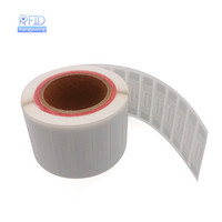 Rfid pasivo de largo alcance 865-928MHz Uhf Rfid etiqueta de papel 4x6 pulgadas pegatina de paquete logístico