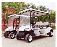 Voiturette de golf électrique tout-terrain Tarion personnalisable 7-8 places, couleur au choix, 72V, moteur AC 4KW, vitesse 30-50Km/h, autonomie 90km, à vendre
