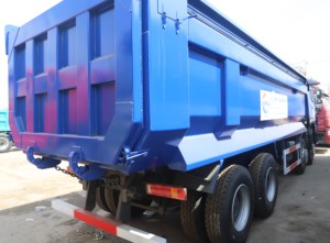 HOWO intelligent bâche camion à benne basculante télécommande une clé auvent anti-déversement conception sans poussière - Product Image 2