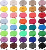 2026 nouveau KJ vendeur chaud coloré 8mm plat formateur lacets chaussures chaîne baskets remplacement lacets de chaussures 150cm