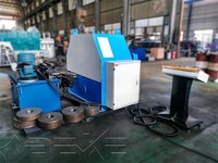 Machine de cintrage automatique de profilés W24S-16 avec assemblage de rouleaux supérieurs de 150 mm pour cuivre, compatible avec la production en série