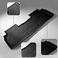 Tapis de sol de voiture en TPE double couche, ensemble complet, noir, 3 mm d'épaisseur, toutes saisons, pour Avita 07 - Vente en gros usine