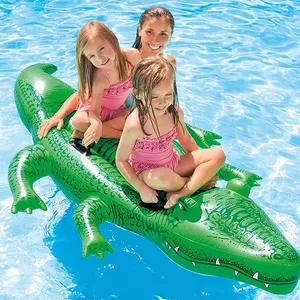 儿童鳄鱼泳池漂浮充气泳池漂浮