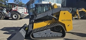 Chargeuse compacte polyvalente sur chenilles XC7-TV12 53,7 kW avec godet de 0,65 m³ pour la préparation des pâturages, lame à neige et brise-neige – Économique et durable - Product Image 6