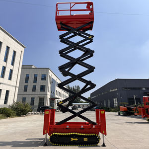 Custom 4-18M Rupsantenne Lift Werkplatform Ruw Terrein Elektrische Mobiele Track Sissor Lift Met Ce - Product Image 6