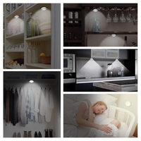 Lumière LED sans fil à piles, moderne, pour intérieur, à commande à distance, à montage en surface, pour cuisine, placard, armoire, panneau
