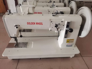Machine à coudre à plat à alimentation par aiguille simple Golden Wheel CS-243 pour tentes et sacs - Product Image 3