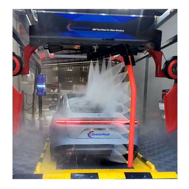 360 Touchless Car Wash Machines Touch Free Automatic Car Wash Machine for Car Care Cleanings