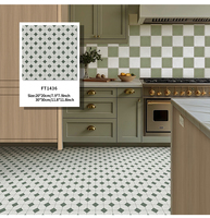 Jorunns 30x30 Peel and Stick Pegatinas para azulejos de piso Pisos de vinilo impermeables Azulejos de vinilo para cocina Dormitorio Pisos Baño