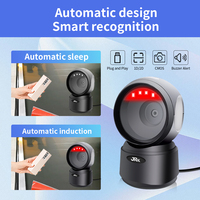 Lecteur de codes-barres de bureau JR T27H, scanner de codes QR 2D1D filaire, scanner de codes-barres USB filaire en stock