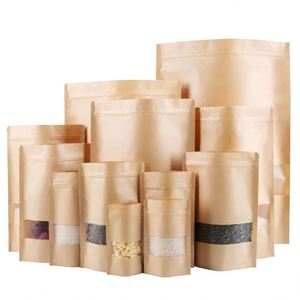 Bolsas de Papel Kraft Ecológicas y Económicas para Alimentos, Impresión Personalizada, Fabricantes Chinos - Product Image 4