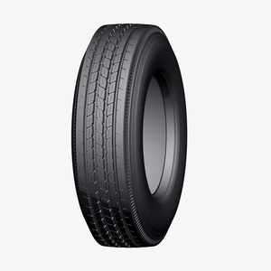 Nouveau pneu radial sans chambre à air 295/75R22.5 16PR à motif de direction pour semi-remorque légère, marque personnalisée, origine américaine - Product Image 3