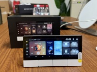 Monitor Pintar 6.2 Inci dengan Relay dan Speaker Terintegrasi, Tombol Saklar, Saklar Scene, Panel Kontrol Sentuh, Baru F5 Tuya