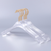 We — cintre de vêtements pour T-shirt en acrylique transparent, présentoir pour impression de Logo publicitaire, nouvelle collection