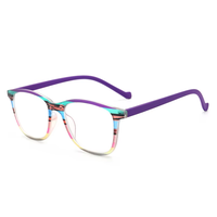 Lunettes de lecture portables fines à monture optique, légères, confortables, durables, élégantes, anti-lumière bleue, pour les voyages et la lecture