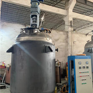 Proyecto llave en mano mezclador de agitador de reactor CSTR automático de 15000L para revestimiento de cartón de pegamento termofusible para productos químicos con engranaje - Product Image 1