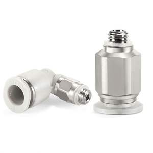 Conectores Rectos Originales Nuevos de la Serie <span class=keywords><strong>PL</strong></span> de AIRTAC, PL6-04, PL8-01, PL8-02, PL8-03 - Product Image 1