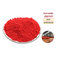 Oxyde de fer rouge 110, pigment ton terre chaud pour béton estampé, brique antique, colorant pour matériaux de construction extérieurs