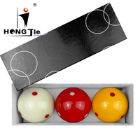 3 PCS boules de billard Hongjie Carom 61.5mm