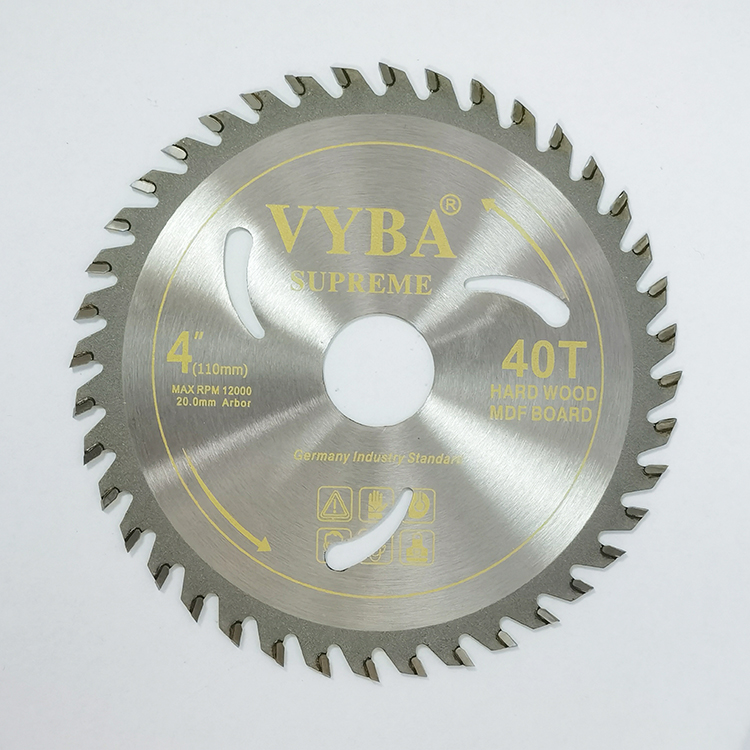 110x40T TCT твердосплавная циркулярная пила по дереву для изготовления мебели