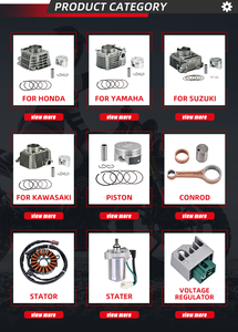 16S/5D9 55/57mm VEGA-ZR/SRL115/TAURUS/LAGENDA 高品质摩托车发动机零件赛车气缸套件带活塞环垫片 - Product Image 5