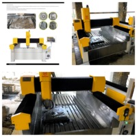 WANLONG Stone Machines PLC-1325 CNC 3D tomstone granit marbre machine à graver la pierre à vendre