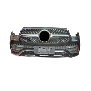 Conjunto de parachoques delantero Kit de cuerpo de cara delantera completo para Mercedes Benz <span class=keywords><strong>GLE</strong></span> W167 Conjunto de corte de nariz con faros LED - Product Image 1