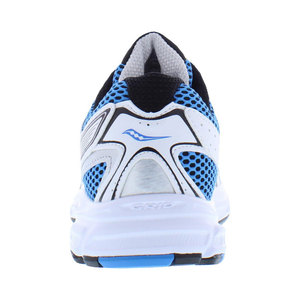 Saucony Ride Millennium Zapatos para caminar unisex, parte superior de malla blanca Diva Blue, ajuste ligero y cómodo - Product Image 3