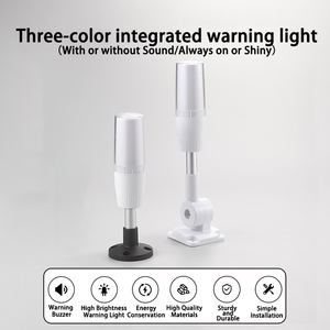 Alarma de luz de tres colores integrada LED CNTD 180 ° Alarma de luz y sonido plegable utilizada para automatización Industrial - Product Image 2