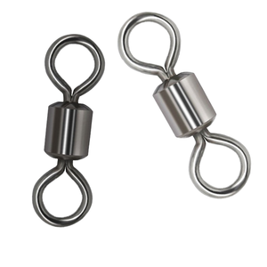 Conector de anillo en forma de ocho torreta americana eficaz, accesorios de pesca de tracción fuerte, broches giratorios esenciales para suministros de pescado - Product Image 2