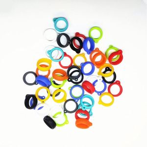 Cordon tour de cou personnalisé Europe avec porte-stylo, logo couleur, 36 pouces, cordon de cou personnalisé, anneau en silicone de 13 mm de diamètre, résistant à l'eau - Product Image 4