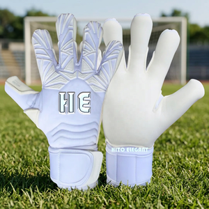 Gants de gardien de but personnalisés Gants de gardien en latex allemand de qualité supérieure Personnaliser la conception de logo Aspect et sensation uniques - Product Image 4