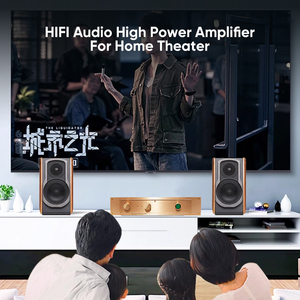 BRZHIFI <span class=keywords><strong>FM</strong></span> ACOUSTICS FM300A Amplificador de potencia clásico 150W * 2 Amplificador de audio de alta gama de aluminio - Product Image 6