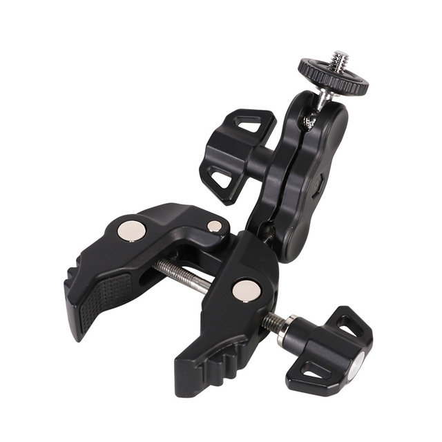 Original HS-57 Universal Camera Magic Arm Ball Head With Crab Clip Universal Monitor Bracket Clamp Super Holder Stand
