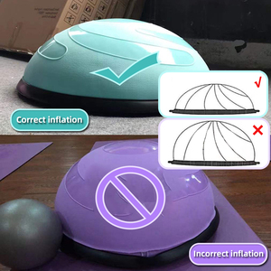 Palle per Yoga OEM, Attrezzatura per Allenamento, Mezze Palle per Fitness, Allenamento dell'Equilibrio, Yoga, Pilates e Altri Prodotti per Sport e Intrattenimento - Product Image 4