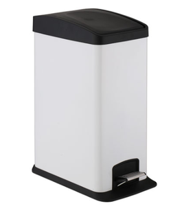 12L Pedal de pie de <span class=keywords><strong>basura</strong></span> de acero inoxidable puede perder la cesta de <span class=keywords><strong>basura</strong></span> <span class=keywords><strong>cubo</strong></span> de <span class=keywords><strong>basura</strong></span> para la <span class=keywords><strong>cocina</strong></span> - Product Image 1
