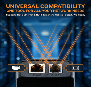 Testeur de câble à extrémité unique avec performances stables en environnements à fort bruit émis (EMI), idéal pour les salles de serveurs près d'aggregats UPS - Product Image 6