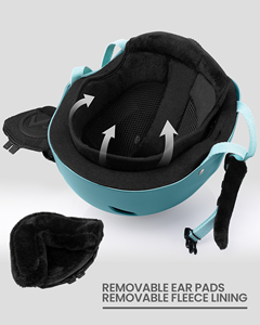 Casque de sécurité pour adultes OutdoorMaster, meilleure vente, coque ABS EPS, pour sports d'hiver, ski, snowboard, ski et <span class=keywords><strong>snow</strong></span> scooter - Product Image 4