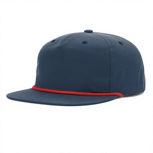 Casquette Snapback multicolores fabriquée au Vietnam avec logo personnalisé, 5 panneaux en coton et nylon avec cordon, tendance, pour l'extérieur, pour adultes - Product Image 1
