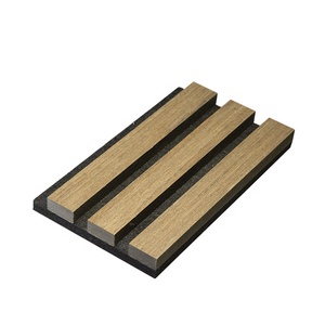 MUMU Thanh Gỗ Xốp Hấp Thụ Âm Thanh Thiết Kế 3D Melamine Tấm Trần Tường Bảng Âm Thanh - Product Image 2